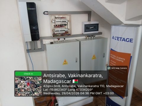 Kit anti-délestage livré à la JIRAMA Antsirabe