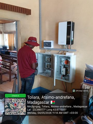 Kit anti-délestage livré à la JIRAMA Toliara